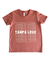 Load image into Gallery viewer, Kid&#39;s Stacked Tampa Love Tee
