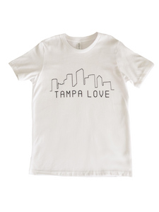 Adult Skyline Tampa Love Tee