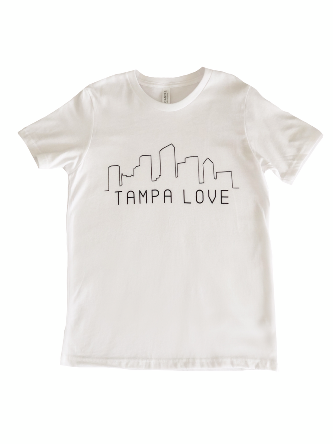 Adult Skyline Tampa Love Tee