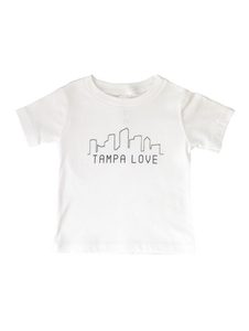 Kid's Skyline Tampa Love Tee