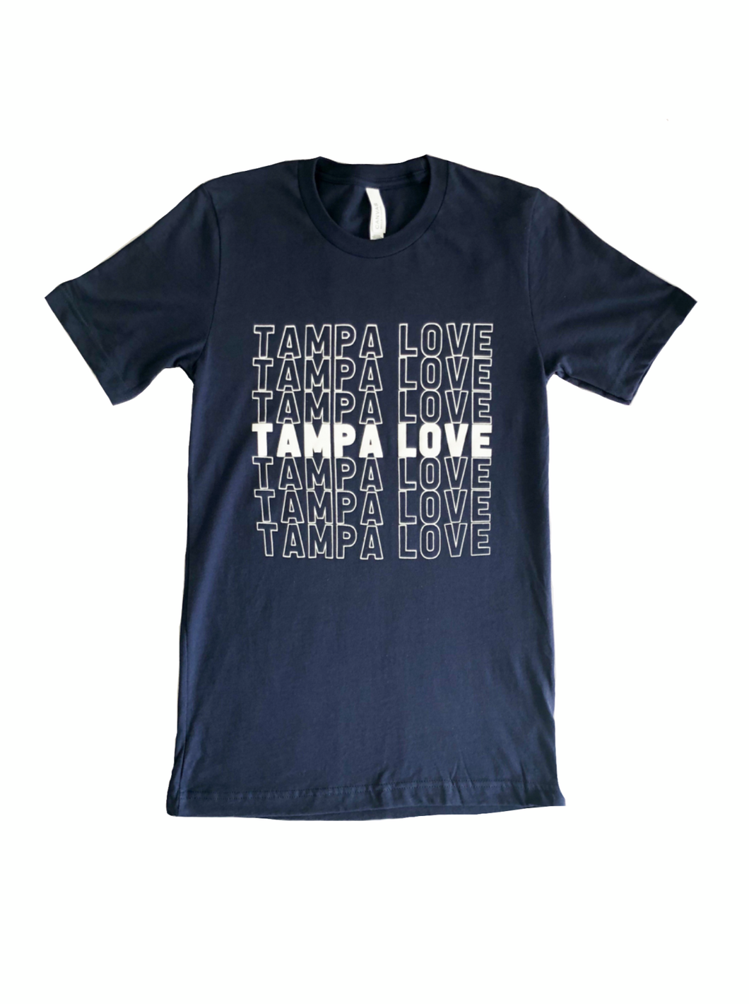 Adult Stacked Tampa Love Tee